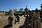 Bagan Myanmar. Temples near the Minochantha Stupa. 